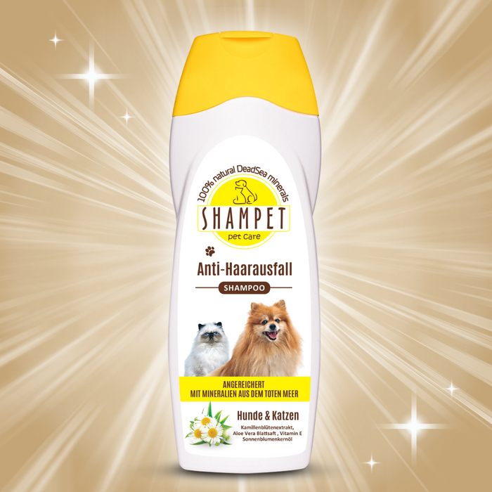 SHAMPET Haustierpflege Shampoo Anti-Haarausfall – 695 ml