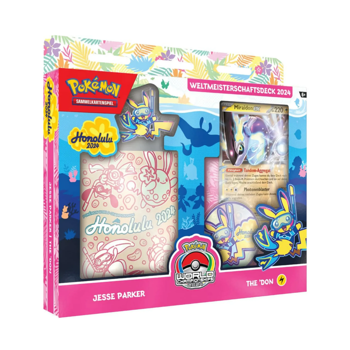 Pokémon Sammelkartenspiel – Weltmeisterschaftsdeck 2024 | Offizielles Championship Deck | Limitierte Edition | Sammelkarten-Spiel