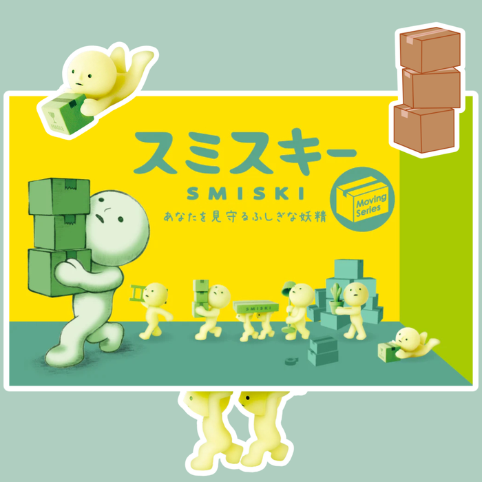 Original Smiski Moving-Serie – Leuchtende Sammelfigur Blindbox