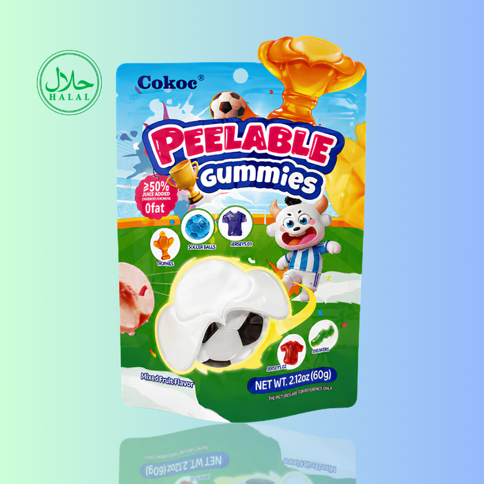 Cokoc Peelable Gummies 60g – 0 fat Mixed Fruit - WM Edition 2026