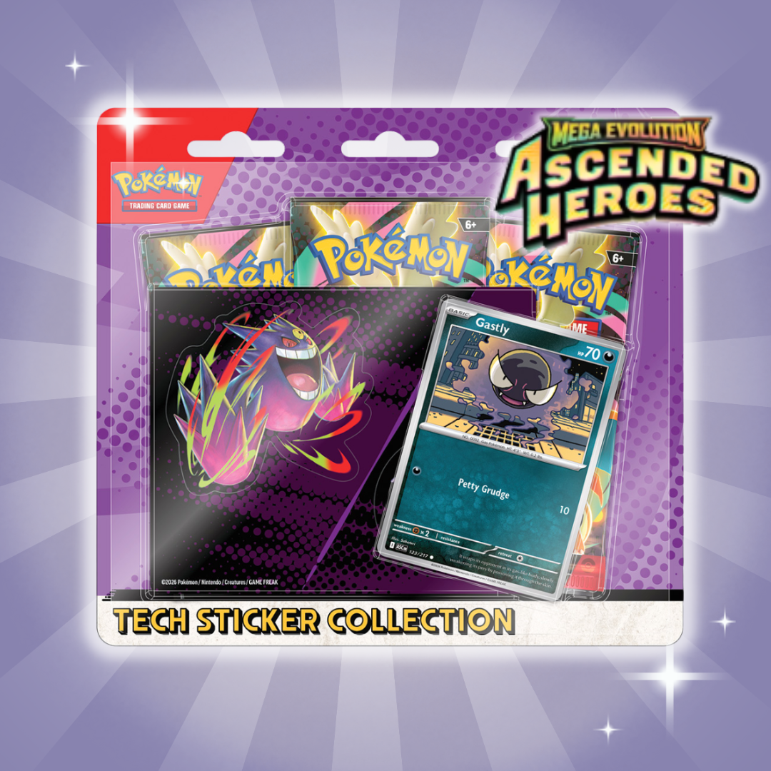 Pokémon ME02.5 – Ascended Heroes Tech Sticker Collection (Purple) | 3 ...