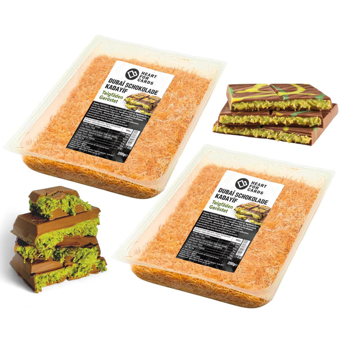 Kadayif Engelshaar – Geröstete Teigfäden 2x200g | Perfekt für Desserts & Dubai-Schokolade