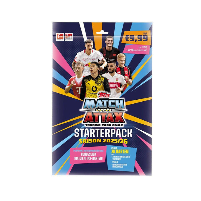 Topps Match Attax Bundesliga 2025/26 - 1 Starter Pack