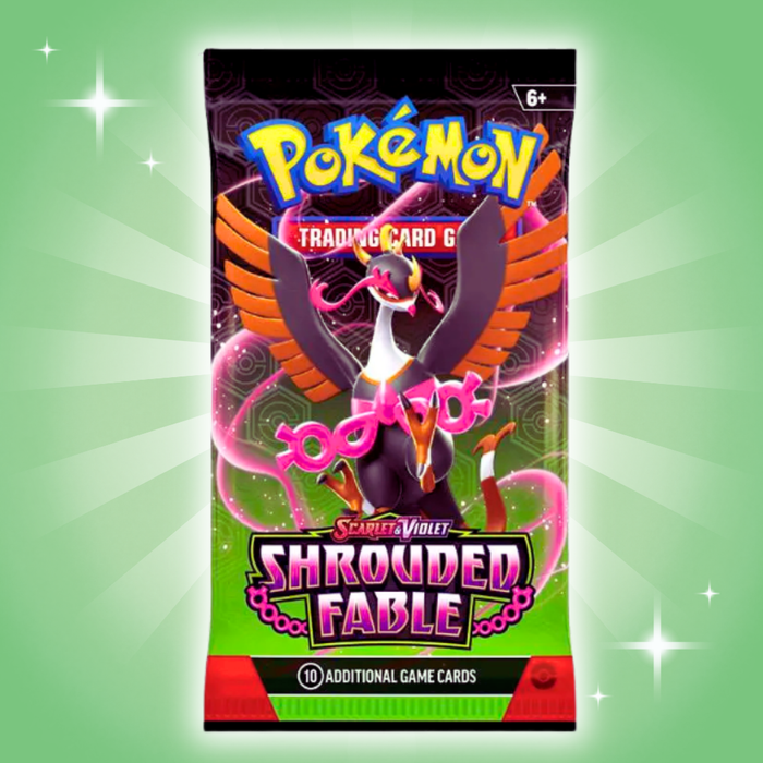 Pokémon Scarlet & Violet – Shrouded Fable Booster Bundle | Englisch | 6 Booster Packs