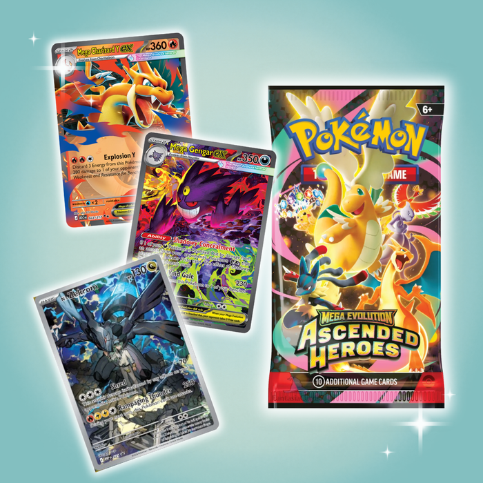 Pokémon ME2.5 – Ascended Heroes Elite Trainer Box (ETB) | Englisch | 9 Boosterpacks | Promo Karte | Mega-Entwicklung