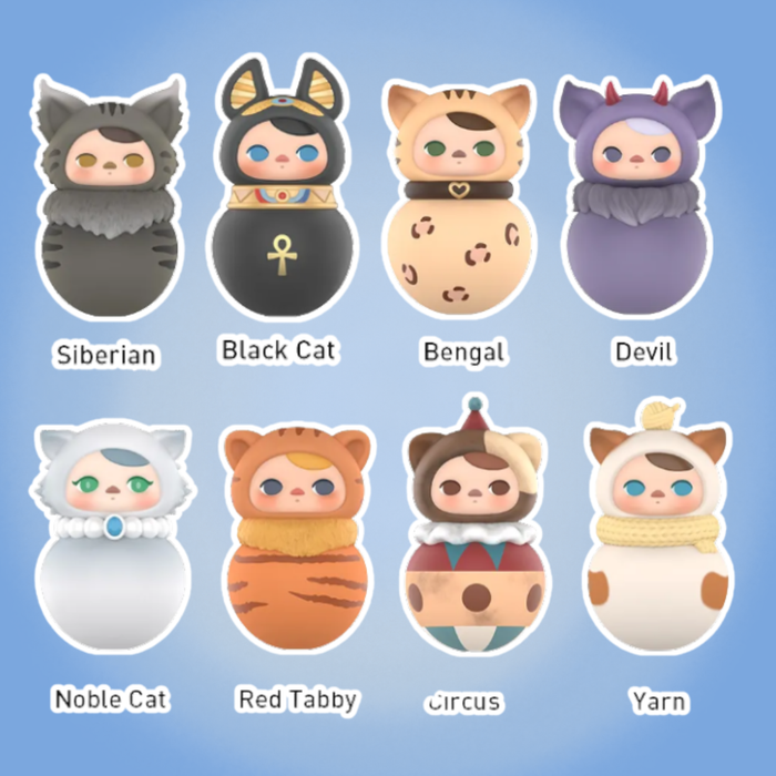 POP MART PUCKY – Roly-Poly Kitty Series | Sammelfiguren | Blind Box