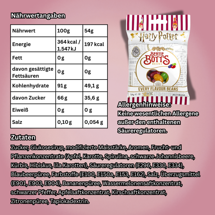 Harry Potter Bertie Bott's Beans – 54 g