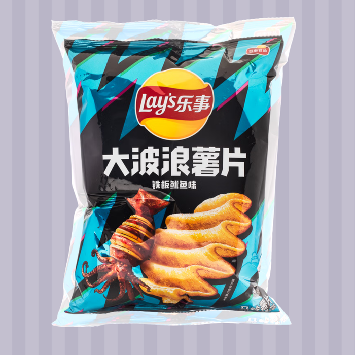 Lay's Wave Chips - Grilled Squid Flavor 70g