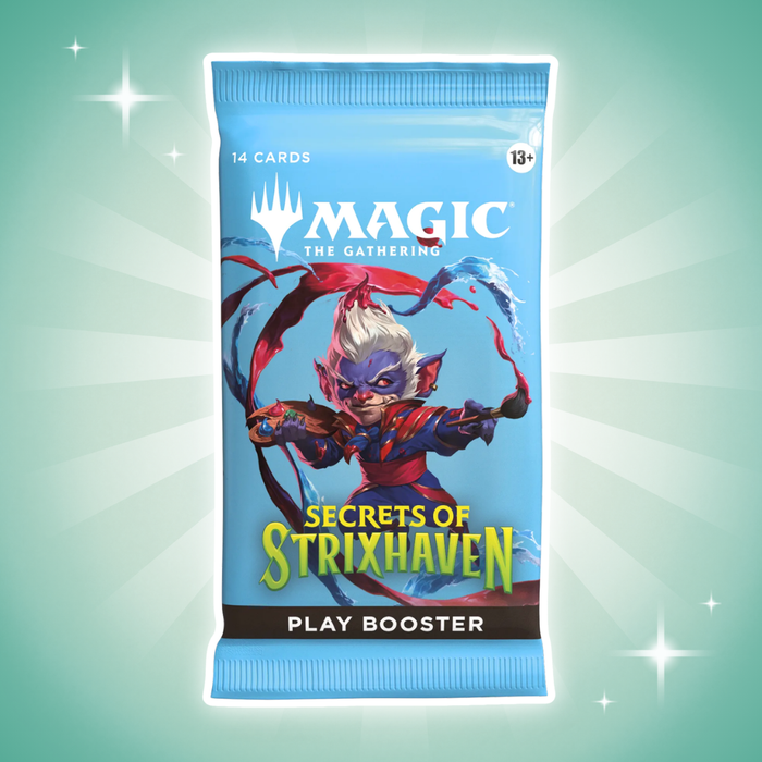 Magic: The Gathering Secrets of Strixhaven Play Booster Display Englisch – 30 Boosterpacks, je 14 Karten, MTG Sammelkartenspiel Box