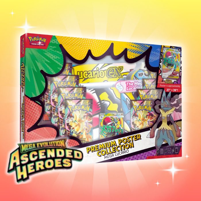 Pokémon Ascended Heroes – Premium Poster Collection | Englisch | Random Sort