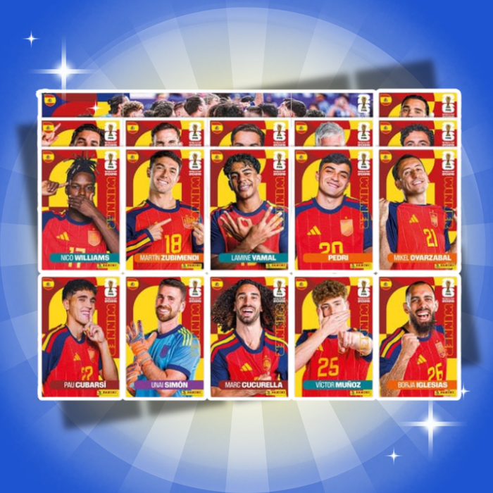 FIFA World Cup 2026 Winner Set Sticker Poster – 30 Sticker + Winner Poster