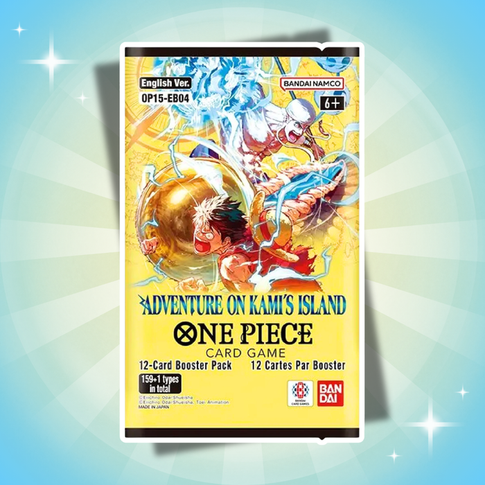 One Piece Card Game Illustration Box IB-08 Englisch – 4 Booster + 2 exklusive Promo Karten