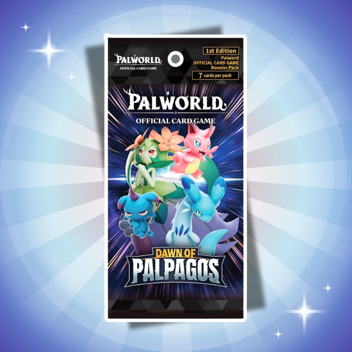 Palworld OFFICIAL CARD GAME Dawn of Palpagos Booster Box Display BP-01 Englisch – 12 Booster