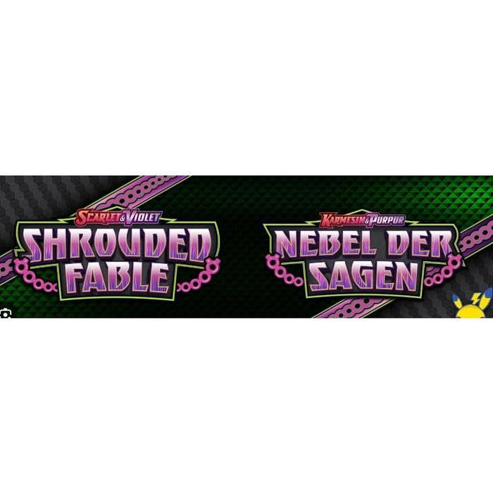Pokemon Karmesin & Purpur: Nebel der Sagen - KP6.5 - Booster - mit 10 Karten pro Booster - DEUTSCH + Heartforcards® Versandschutz
