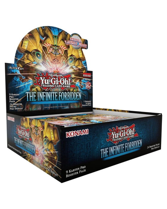 Yu-Gi-Oh! The Infinite Forbidden Display Deutsch – Booster Display mit 24 Packs