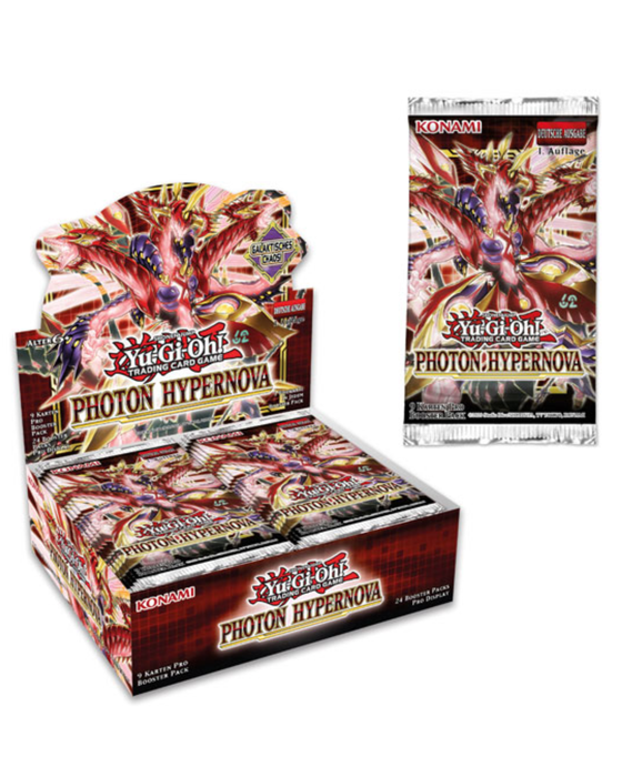 Yu-Gi-Oh! Photon Hypernova Display Deutsch – Booster Display mit 24 Packs
