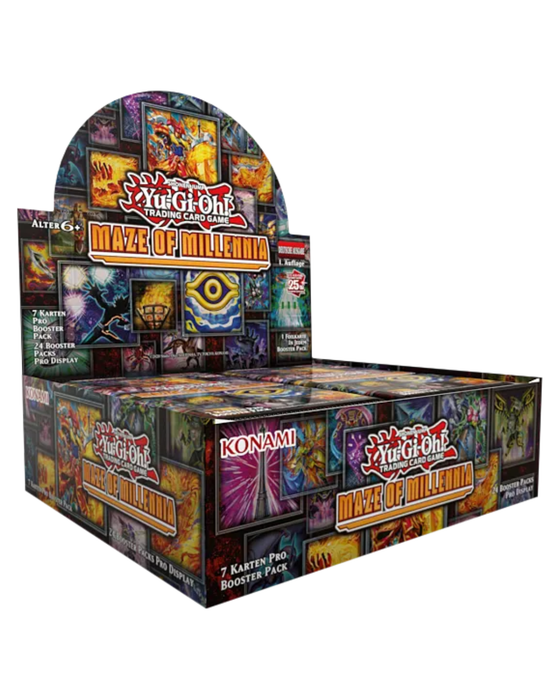 Yu-Gi-Oh! Maze of Millennia Display Deutsch – Booster Display mit 24 Packs