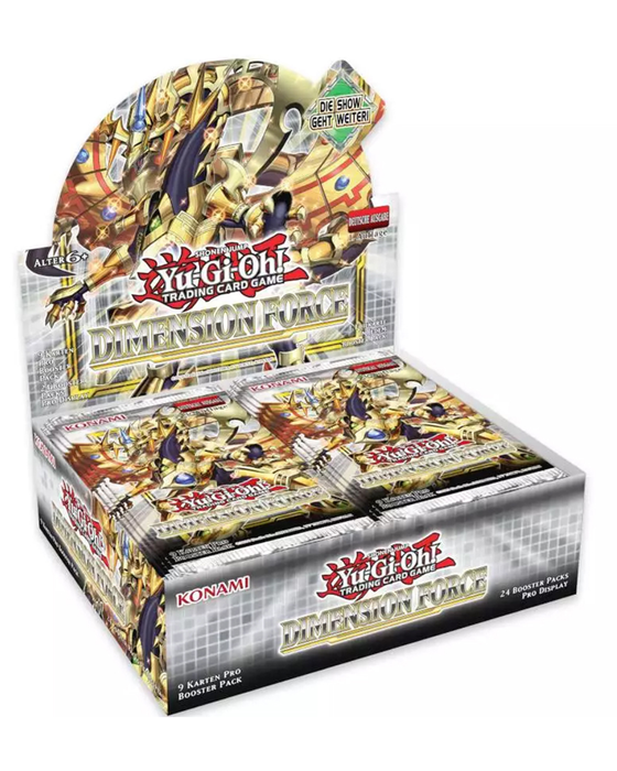 Yu-Gi-Oh! Dimension Force Display Deutsch – Booster Display mit 24 Packs