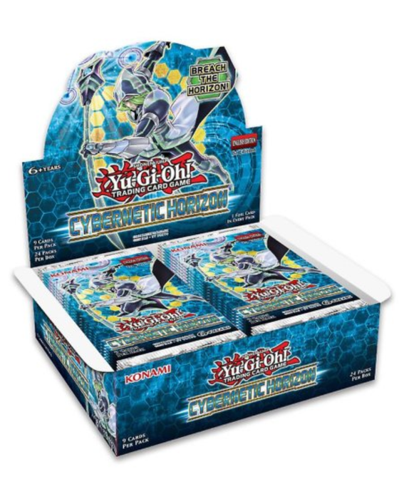 Yu-Gi-Oh! Cybernetic Horizon Display Englisch – Booster Display mit 24 Packs