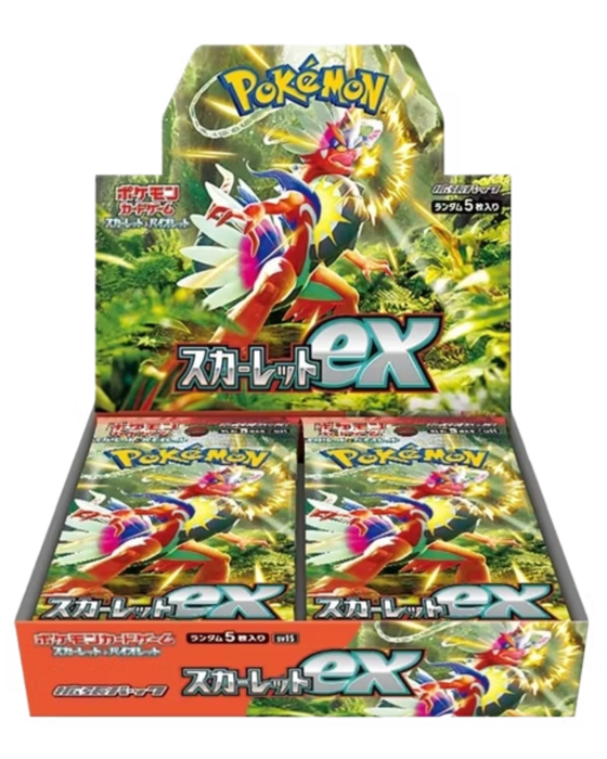 Pokémon Scarlet ex SV1S Booster Box Display Japanisch – 30 Booster Packs