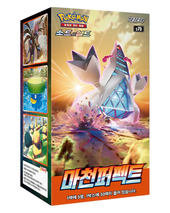 Pokémon Towering Perfection S7D Booster Box Display Koreanisch – 30 Booster Packs