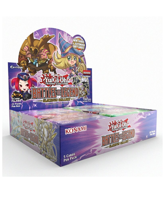 Yu-Gi-Oh! Battles of Legend: Glorious Gallery Display Englisch – 24 Booster Packs