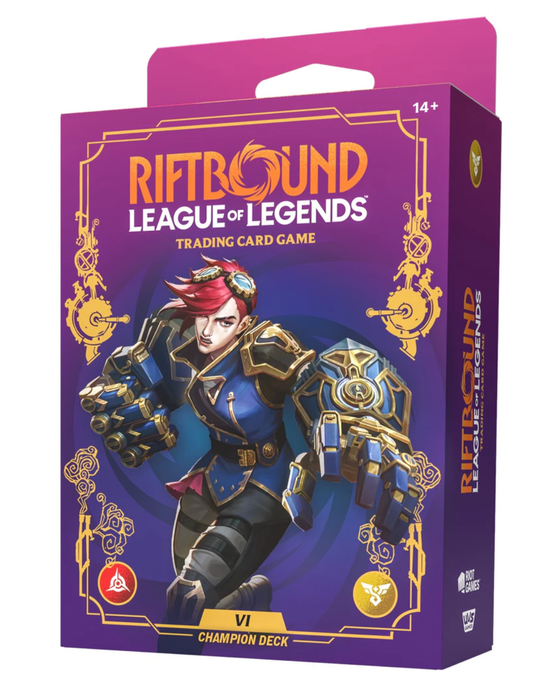 Riftbound: Vi Champion Deck Englisch – Vorgefertigtes Starter Deck