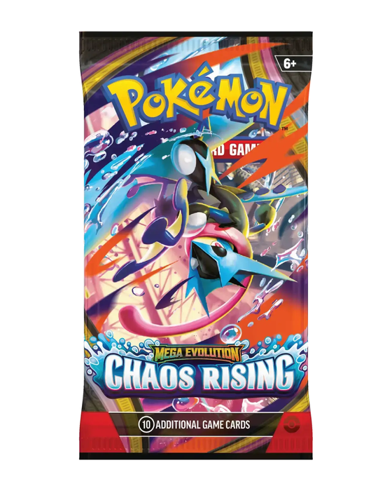 Pokémon Chaos Rising 3x Booster ENG – Englisches Booster Bundle mit 3 Packs