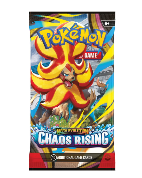 Pokémon Chaos Rising 3x Booster ENG – Englisches Booster Bundle mit 3 Packs