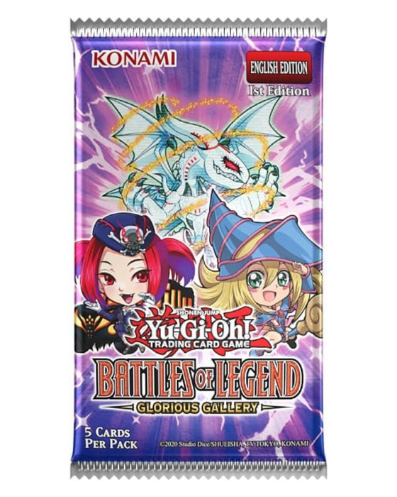 Yu-Gi-Oh! Battles of Legend: Glorious Gallery Display Englisch – 24 Booster Packs