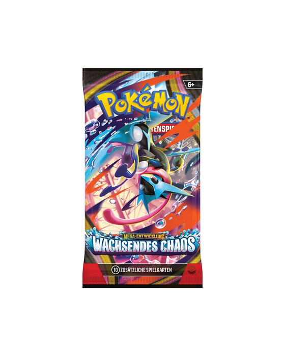 Pokémon Mega-Entwicklung – Wachsendes Chaos 3er Booster Pack Deutsch
