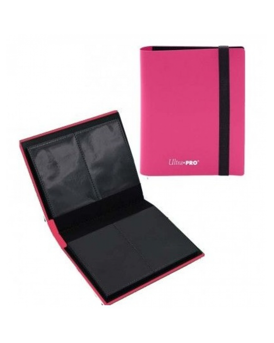 Ultra Pro Eclipse 4-Pocket Ordner Hot Pink – PRO-Binder für Sammelkarten
