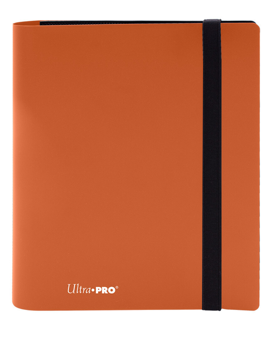 Ultra Pro Eclipse 4-Pocket Ordner Pumpkin Orange – PRO-Binder für Sammelkarten