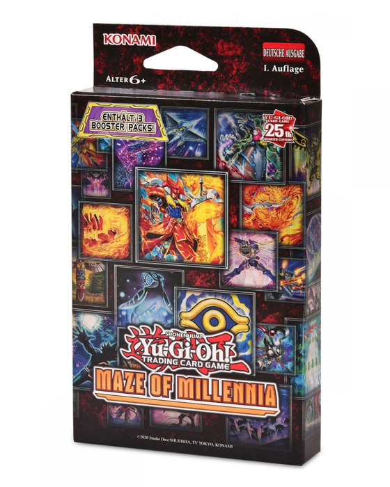 Yu-Gi-Oh! Maze of Millennia Special 3-Pack Tuckbox Deutsch – Booster Set