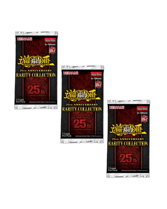 Yu-Gi-Oh! 25th Anniversary Rarity Collection Special 3-Pack Tuckbox Englisch – Booster Set