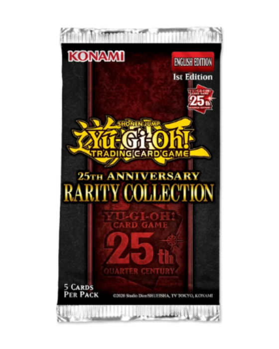 Yu-Gi-Oh! 25th Anniversary Rarity Collection Special 3-Pack Tuckbox Englisch – Booster Set