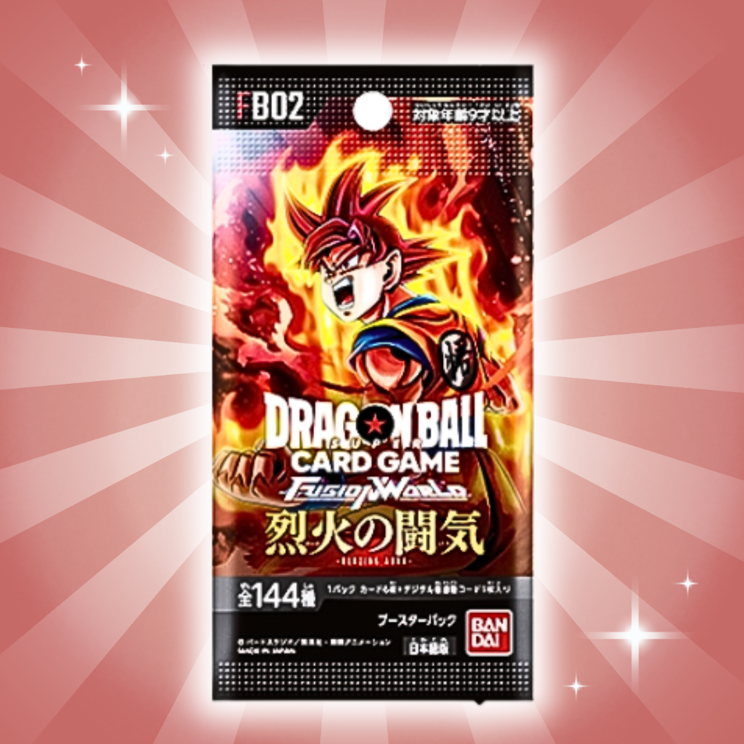 Dragon Ball Super Card Game – Fusion World FB02 Blazing Aura Display ...