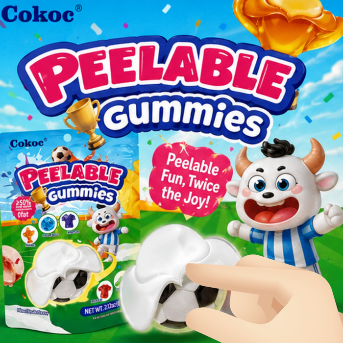 Cokoc Peelable Gummies 60g – 0 fat Mixed Fruit - WM Edition 2026