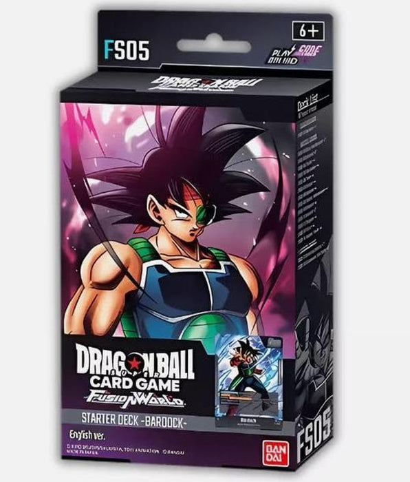 Bardock Deck FS-05 - Fusion World Starter Deck - Englisch - direkt spielbereites Deck + Heartforcards® Versandschutz
