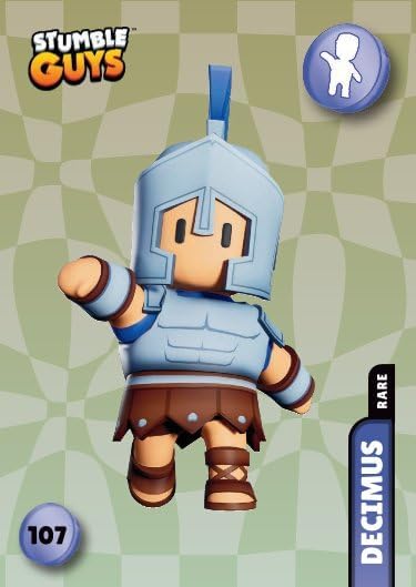 1x Panini Stumble Guys Trading Cards – Booster Pack Serie 2 – Offizielle Sammelkarten, 6 Karten pro Pack