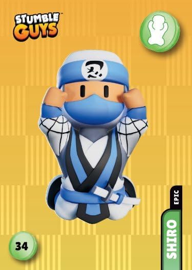 1x Panini Stumble Guys Trading Cards – Booster Pack Serie 2 – Offizielle Sammelkarten, 6 Karten pro Pack