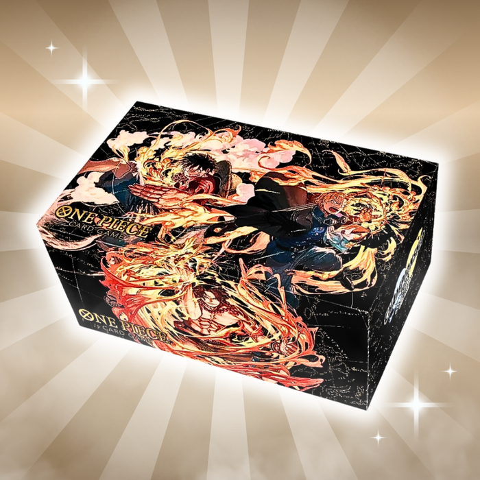 BANDAI One Piece Card Game – Special Goods Set Ace/Sabo/Luffy | Limited Edition | Englisch