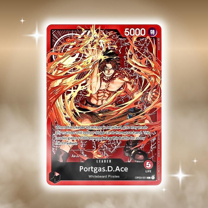 BANDAI One Piece Card Game – Special Goods Set Ace/Sabo/Luffy | Limited Edition | Englisch