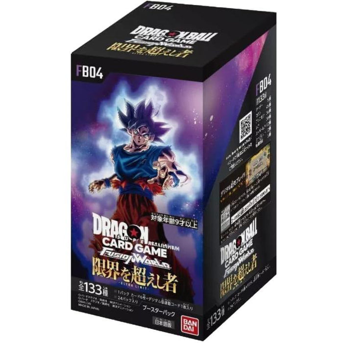 Ultra Limit FB04: 24er Display Dragon Super Card Game Fusion World - Japanisch + Heartforcards® Versandschutz