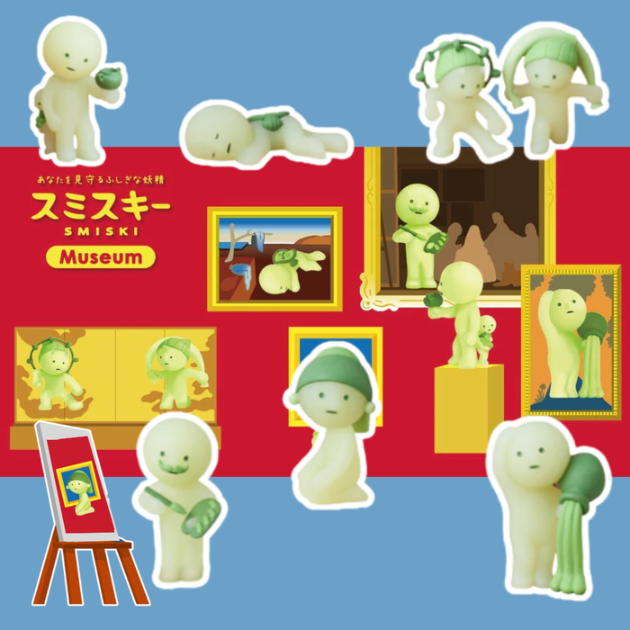 Original Smiski Museum-Serie – Leuchtende Sammelfigur | Blindbox