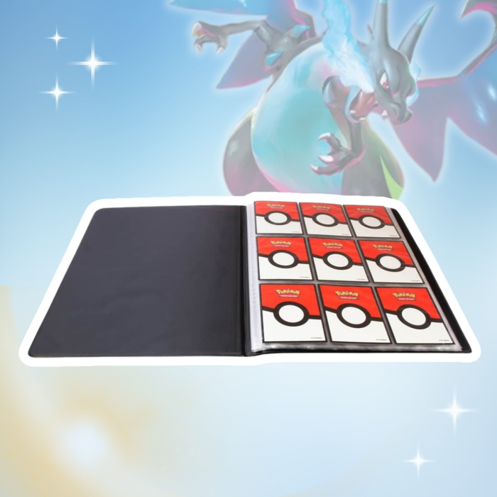 Pokémon ME02 – 9 Pocket Portfolio – Offizielle Sammelmappe zur sicheren Aufbewahrung von Pokémon-Karten, Ideal für Sammler und Spieler