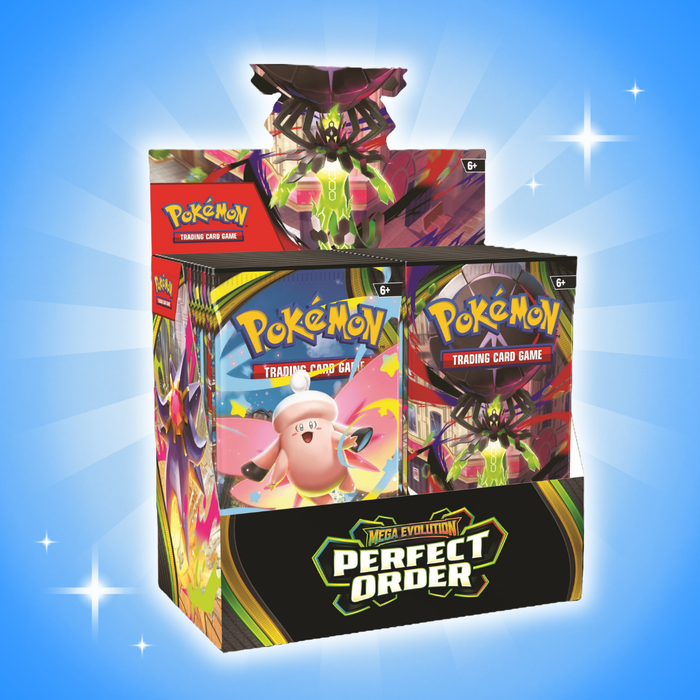 Pokémon Perfect Order Booster Display – Englisch, 36 Boosterpacks, Mega Evolution