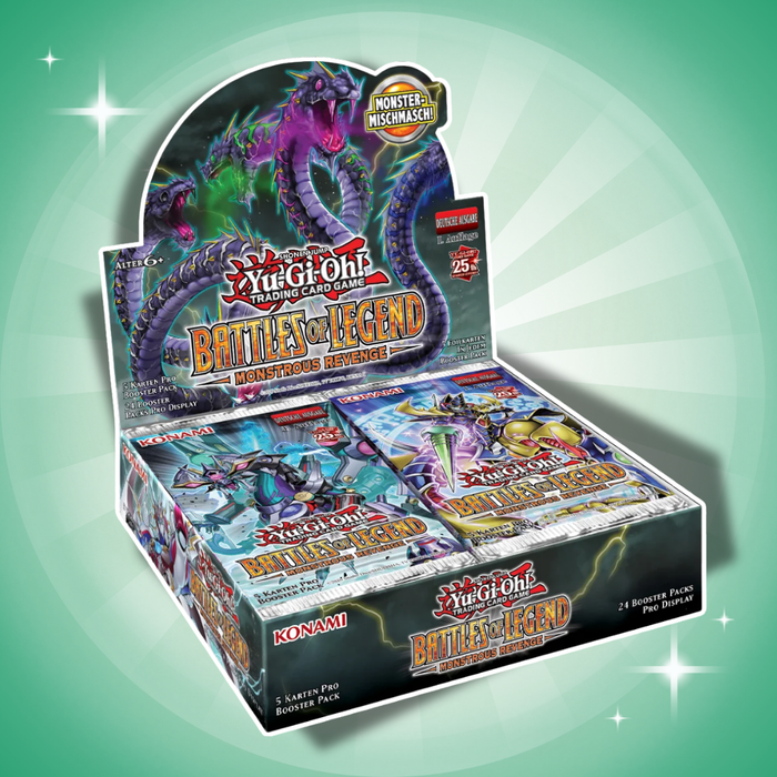 Yu-Gi-Oh! Battles of Legend: Monstrous Revenge Display Deutsch 1. Auflage – 24 Booster