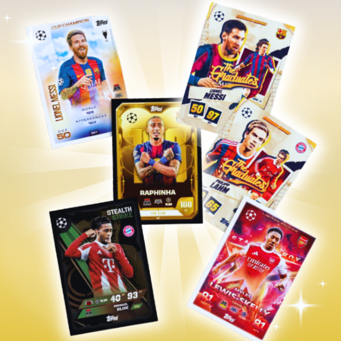10x UEFA Champions League "MA" Extra Booster 2025/2026 | Topps Sammelkarten