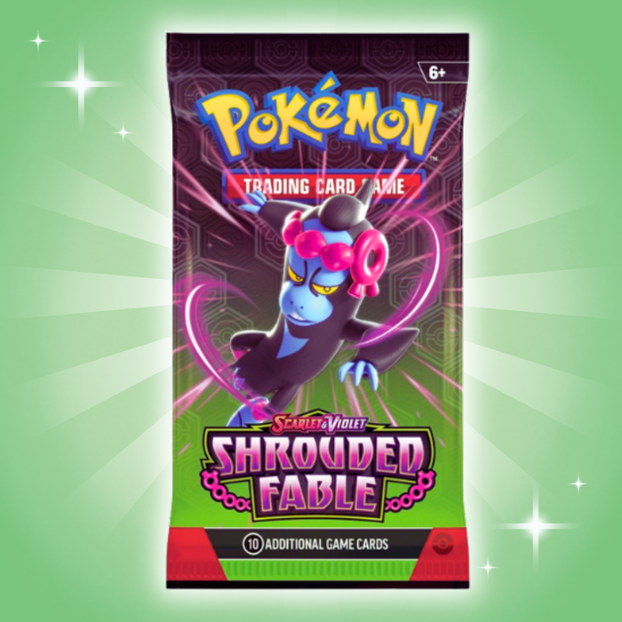 Pokémon Scarlet & Violet – Shrouded Fable Booster Bundle | Englisch | 6 Booster Packs